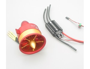 JP Hobby 70mm 12 Blade Full Metal EDF Power Combo 2250Kv For 6S 